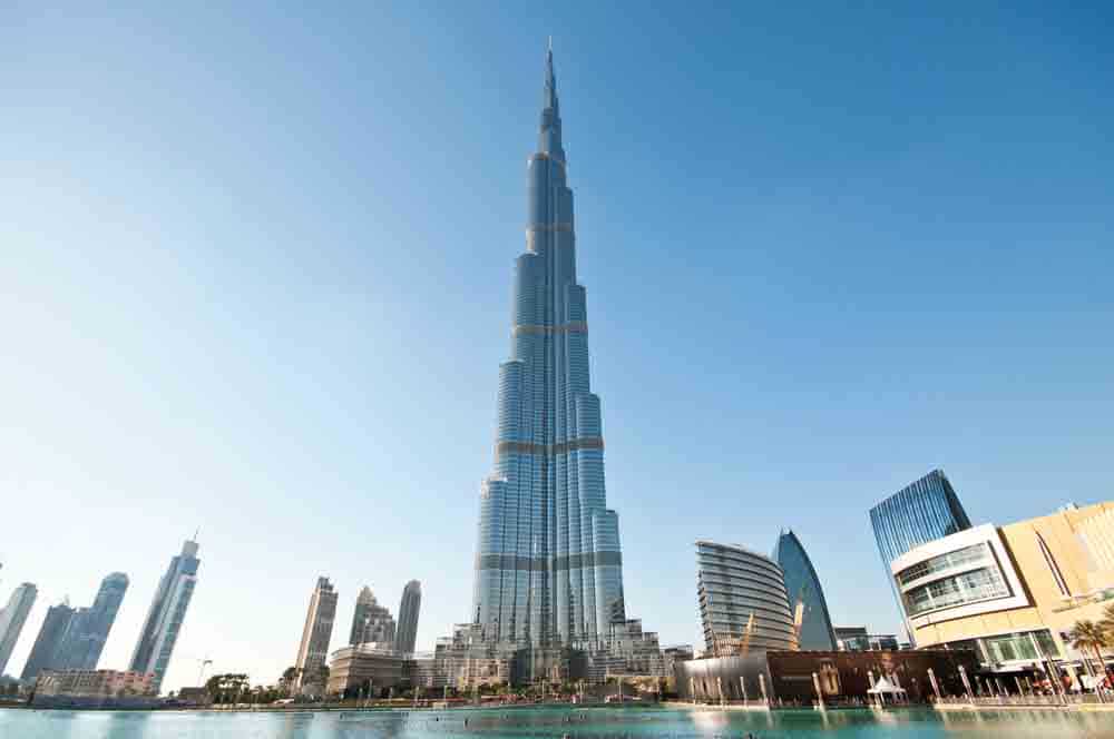 ตึกเบิร์จคาลิฟา  Burj Khalifa ตึกที่สูงที่สุดในโลก